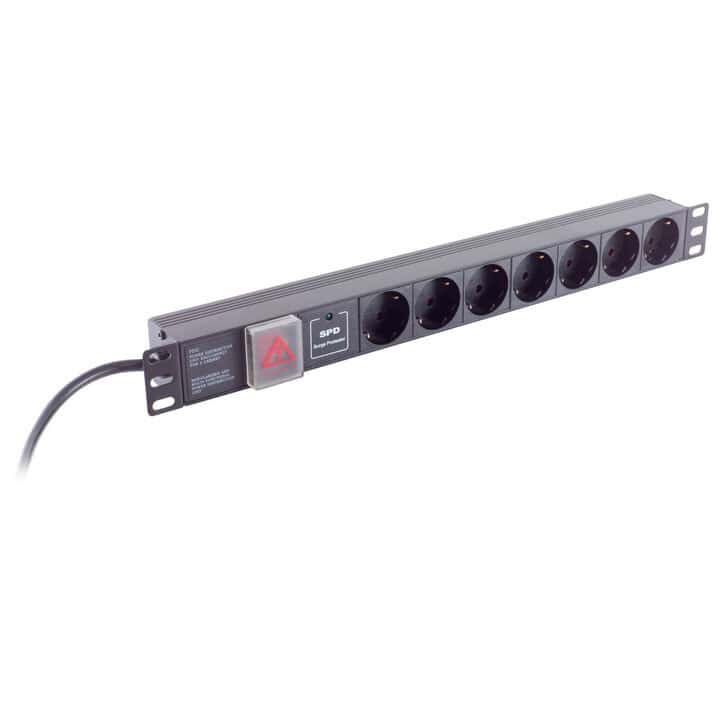  7x Power distributor with overvoltage protection
