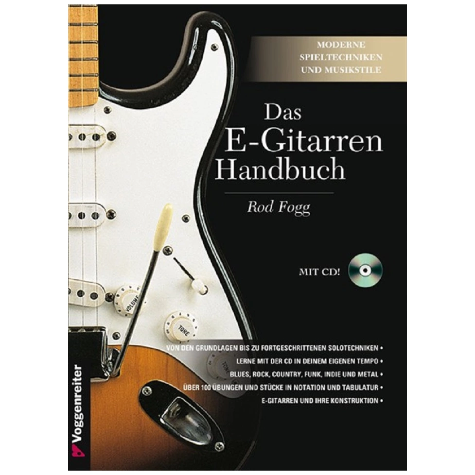 Voggenreiter Rod Fogg - Das E-Gitarren-Handbuch inkl. CD