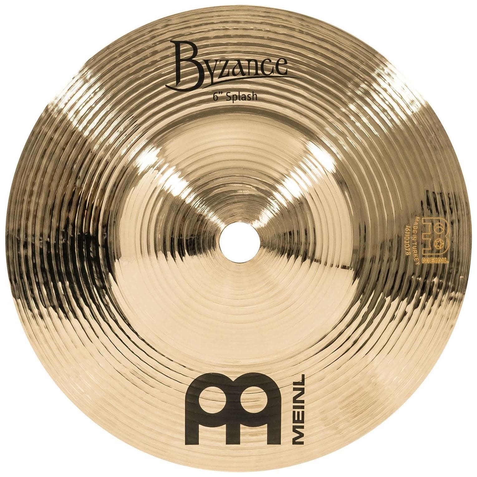 Meinl Cymbals - Meinl Cymbals B6S-B - 6 Byzance Brilliant Splash